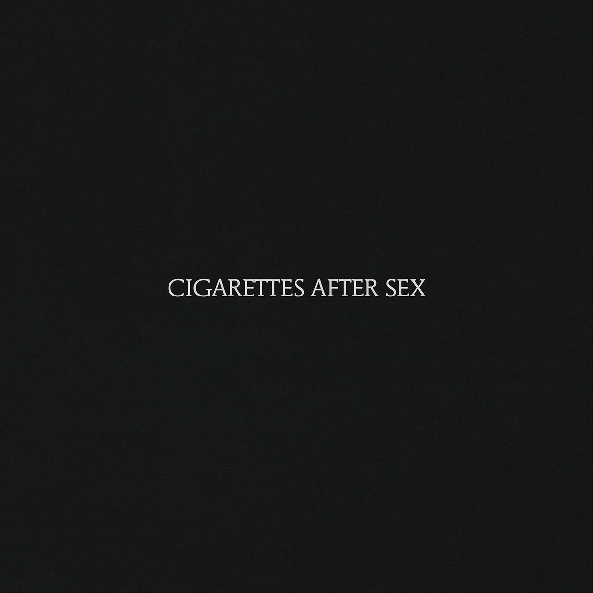 Cigarettes After Sex Self Titled Album Poster