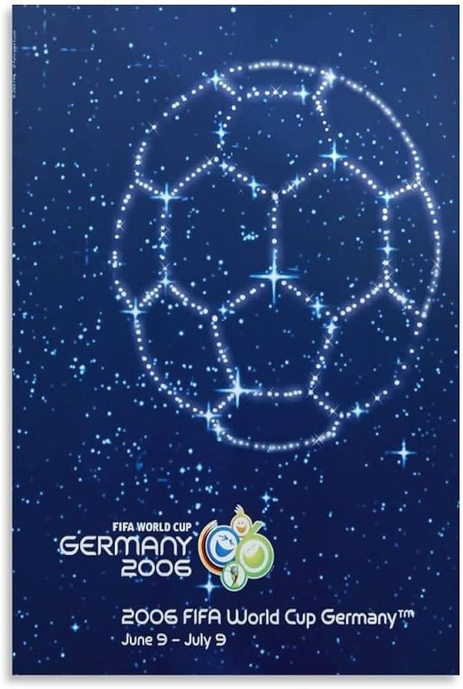 FIFA 2006 World Cup Soccer Poster