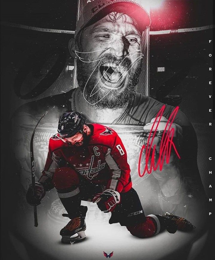 Alexander Ovechkin Hockey Poster