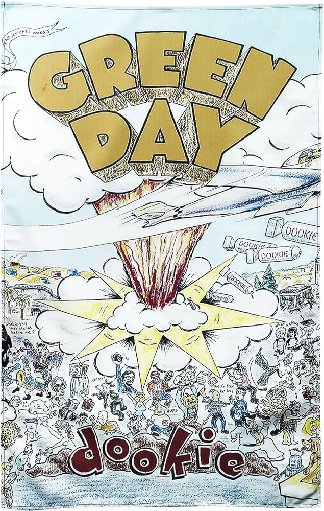Green Day "Dookie" Music Poster