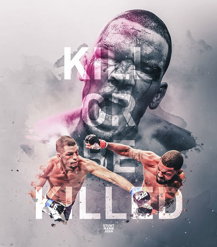 Nate Diaz "Killed Or Be Killed" Poster