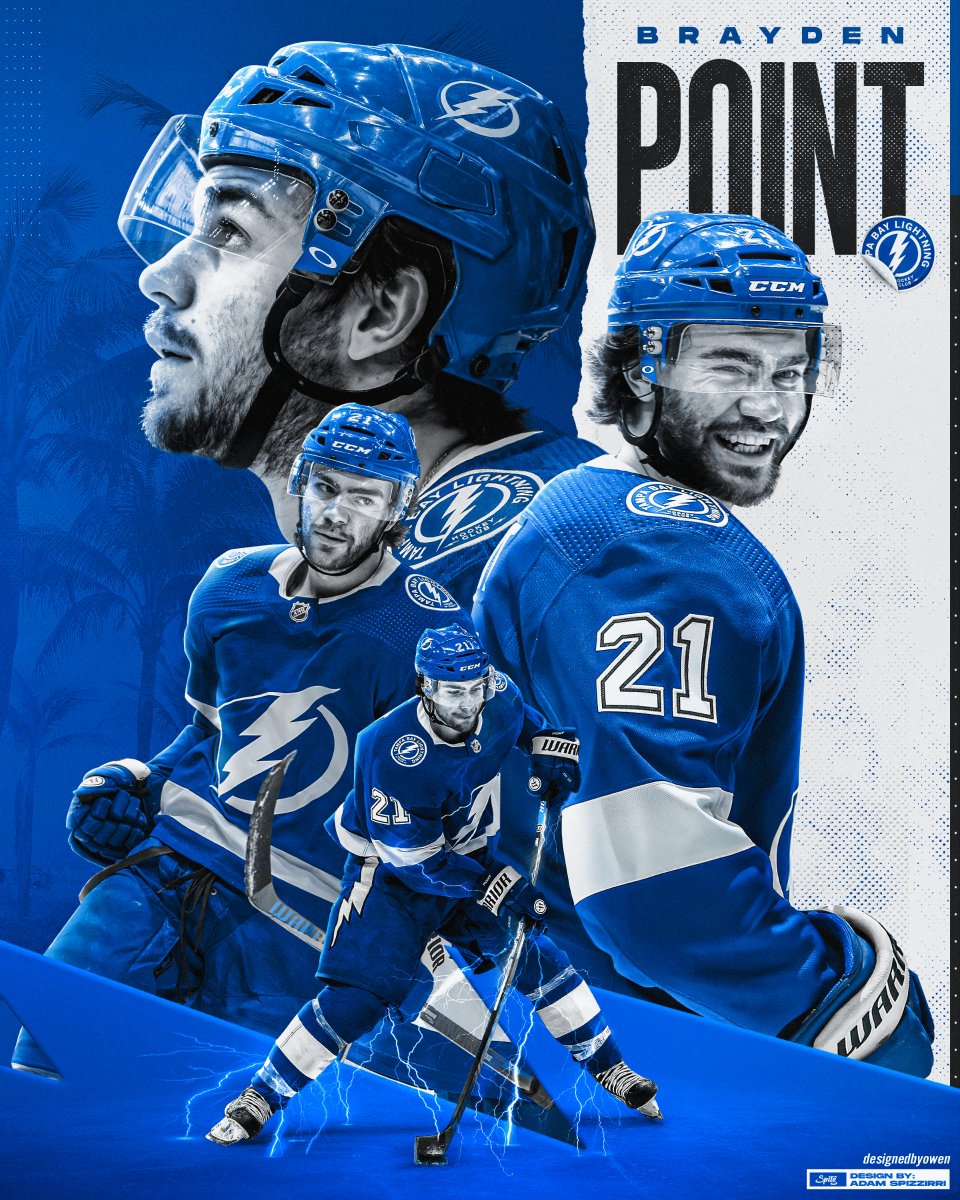 Brayden Point Tribute Hockey Poster