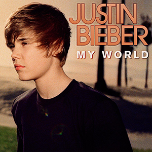 Justin Bieber "My World" Album Cover
