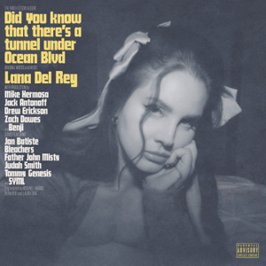 Lana Del Rey "Did You Know That There's a Tunnel Under Ocean Blvd" Album Poster