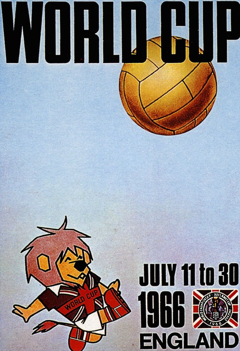 FIFA 1966 World Cup Soccer Poster
