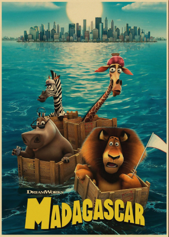 Madagascar Movie Poster