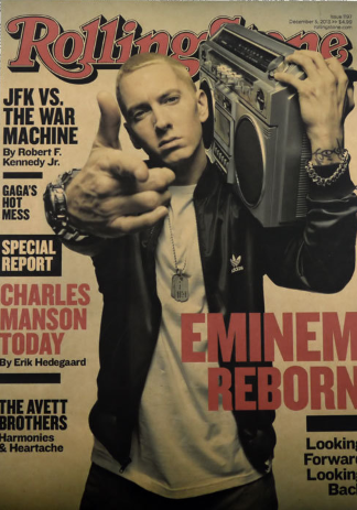 Rolling Stone Eminem Poster