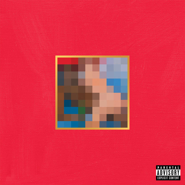 Kanye West  "My Beautiful Dark Twisted Fantasy" Album Poster