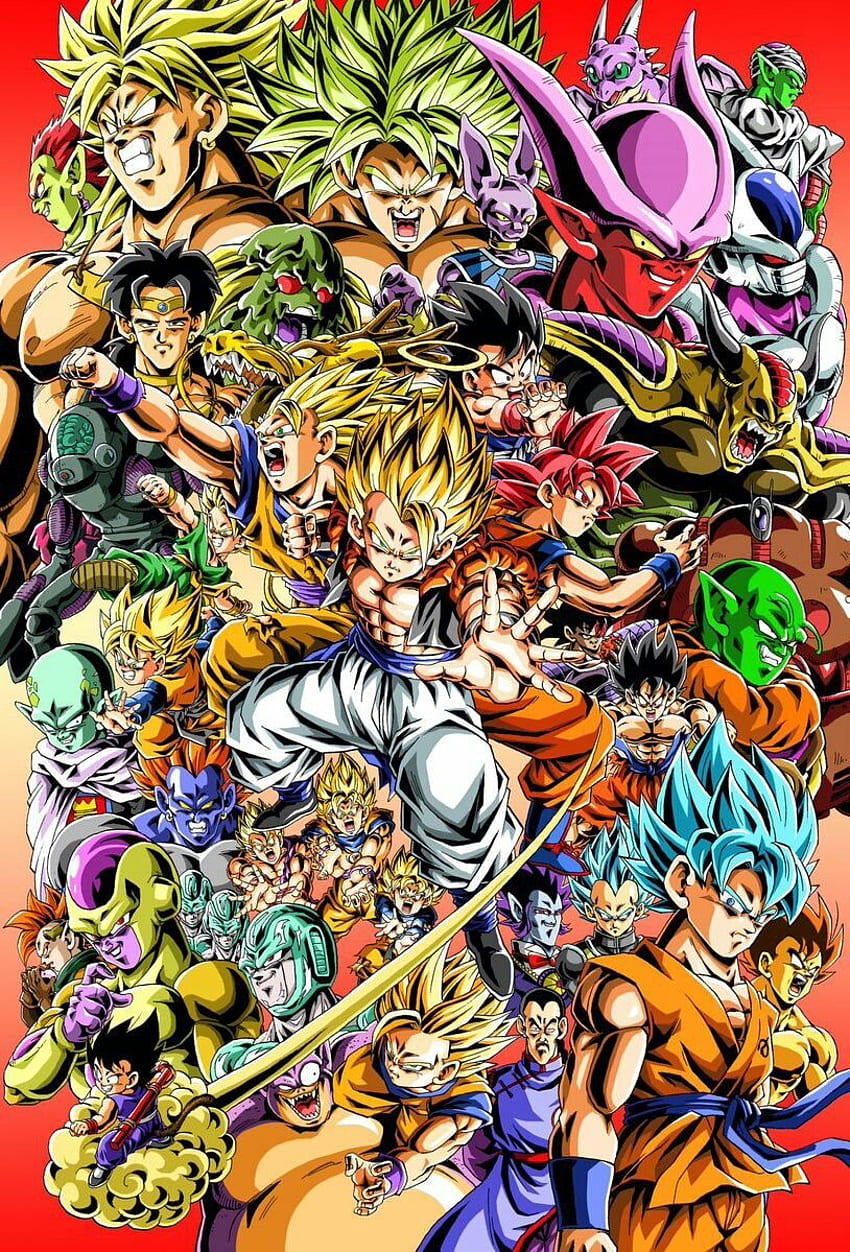 Dragon Ball Characters Show Poster
