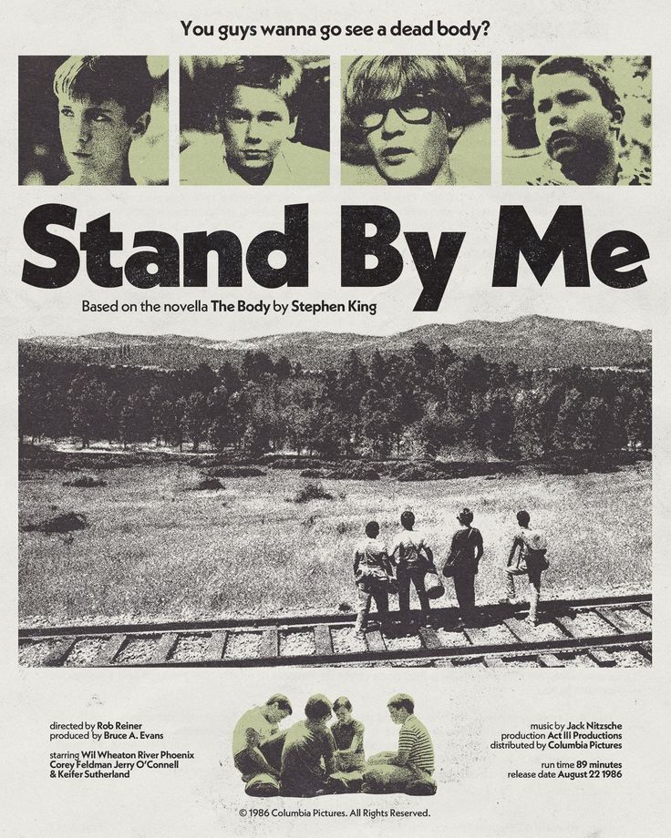 Stand By Me Movie Poster