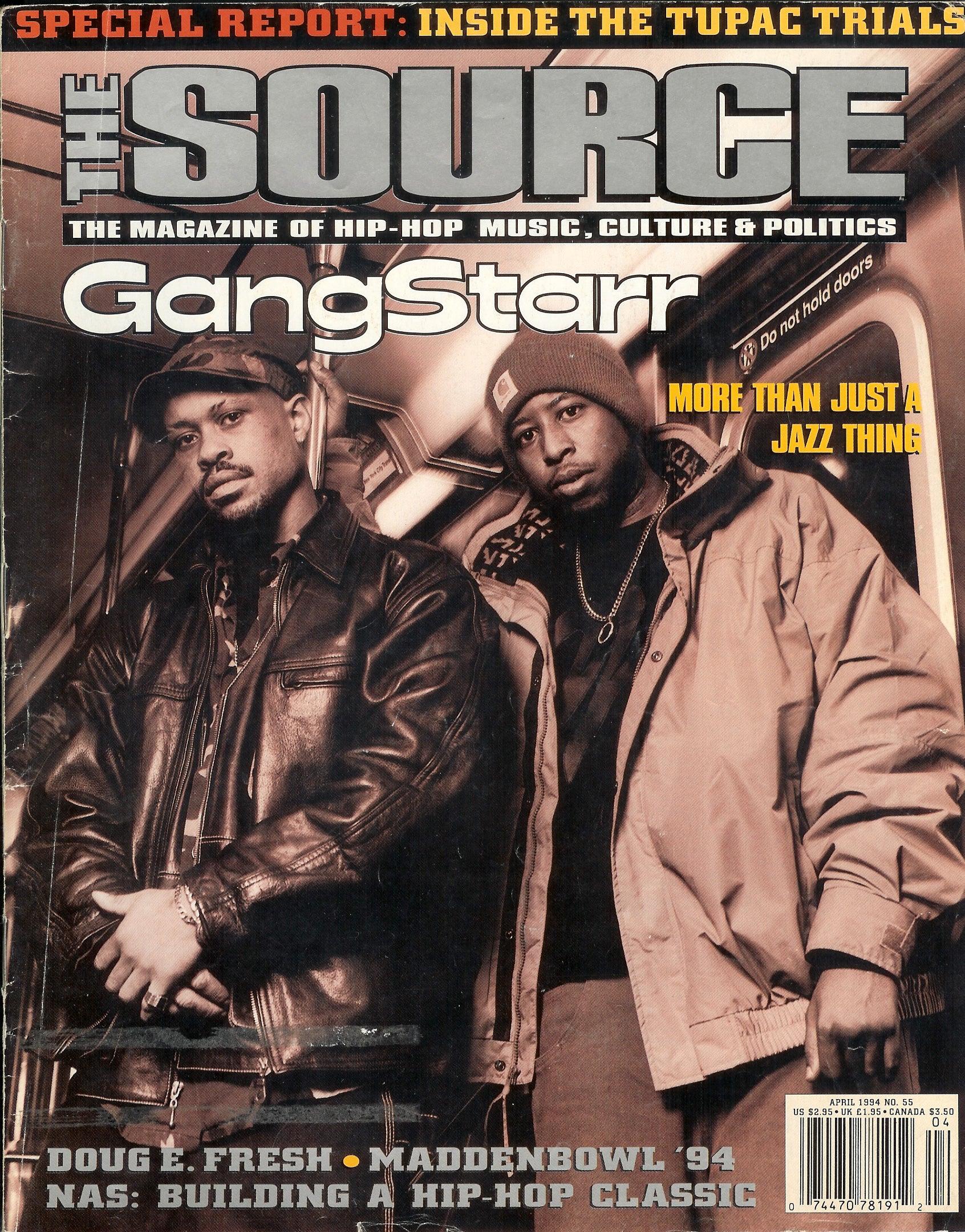 Gangstarr Tribute Magazine Poster