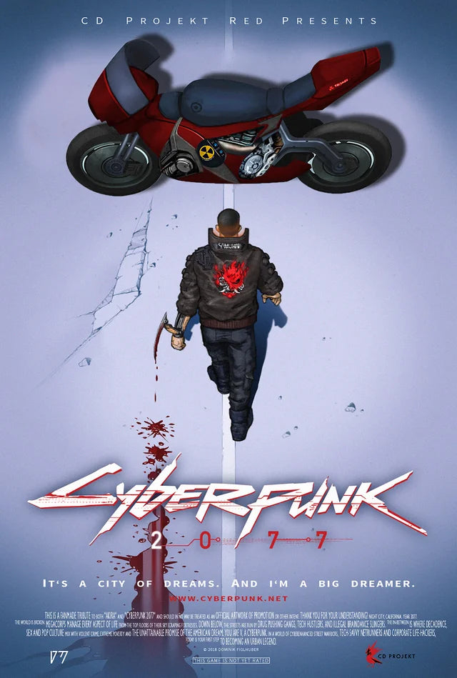 Cyberpunk 2077 Video Game Poster