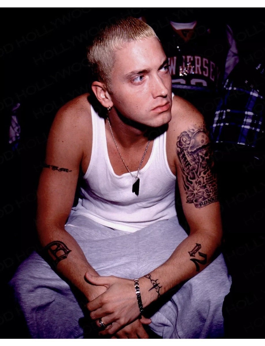 Eminem Posing Music Poster