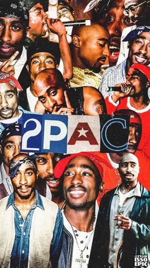Tupac Collage Poster